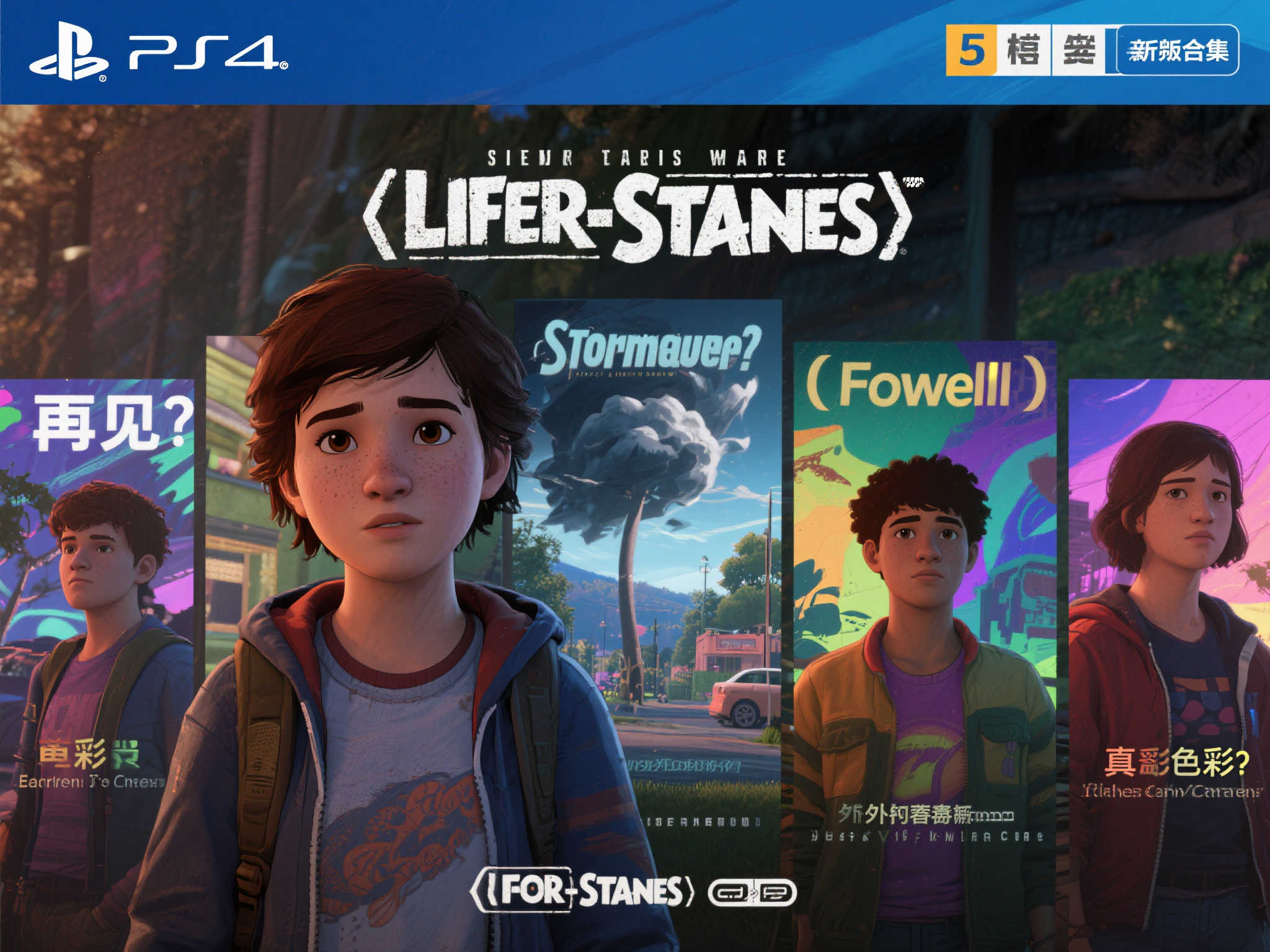 《奇异人生》PS5合集重磅登场：囊括五部游戏与全DLC