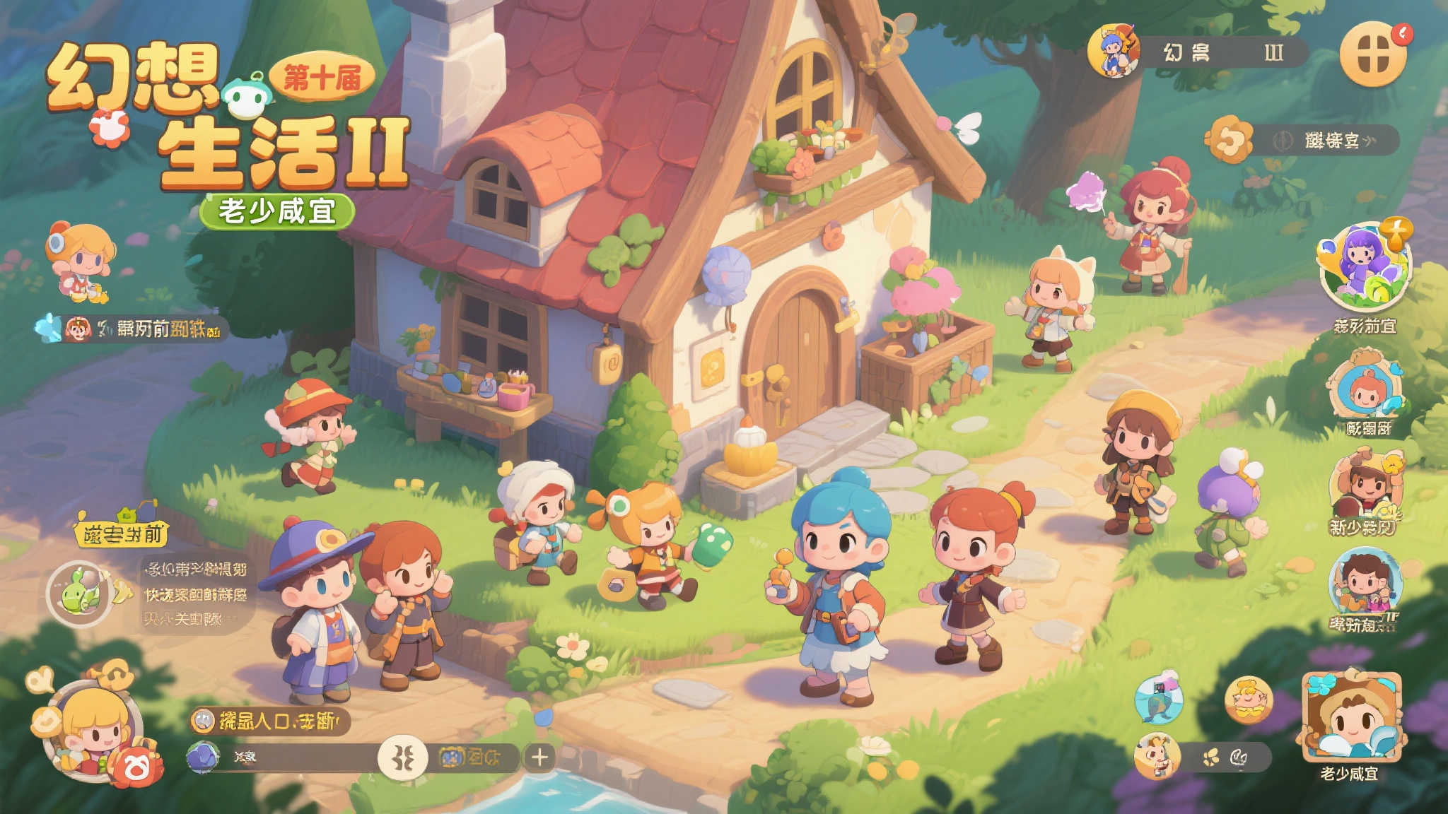 值得一提的是，《幻想生活i》并非单纯依靠