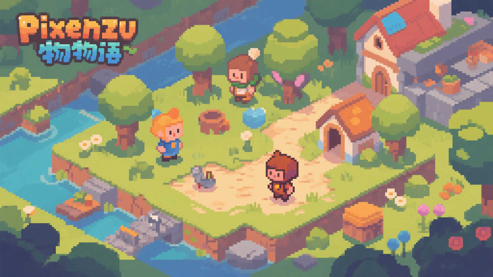 治愈系像素沙盒RPG《像素郡物语》开启萌趣冒险之旅 近年来,随着复古风潮的回归,众多玩家将目